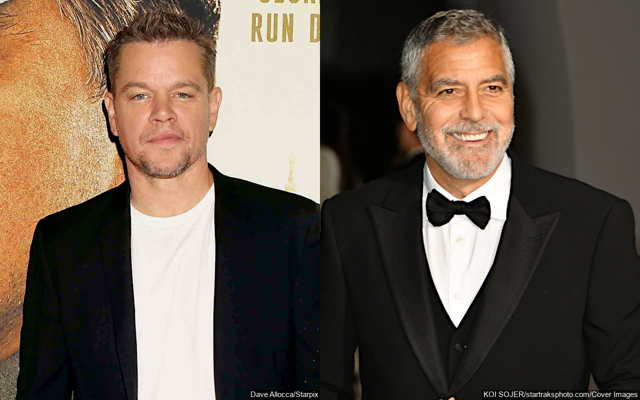 Matt Damon Jokes George Clooney Pooped in Kitty Litter Box