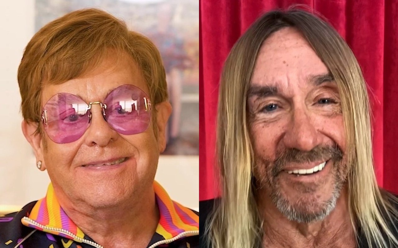 Elton John 'Terrorized' Iggy pop in Gorilla Suit