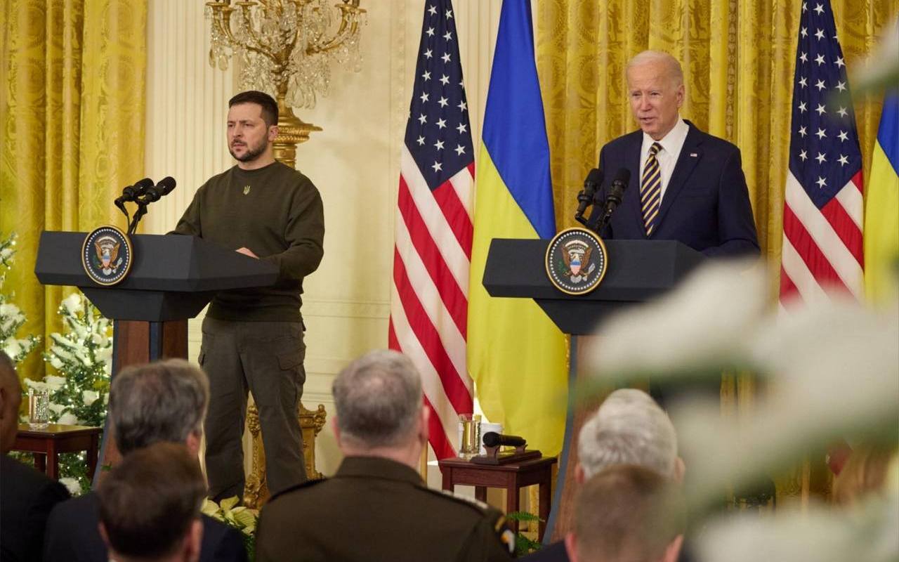 Ukraine's President Volodymyr Zelensky Asks for More Missiles From Joe Biden