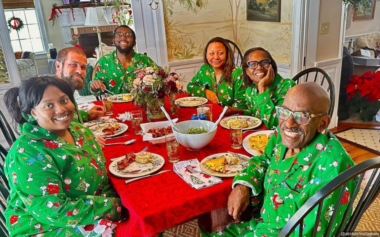 Al Roker Dons Matching Christmas Pajamas in Fun Family Time After Hospitalizations