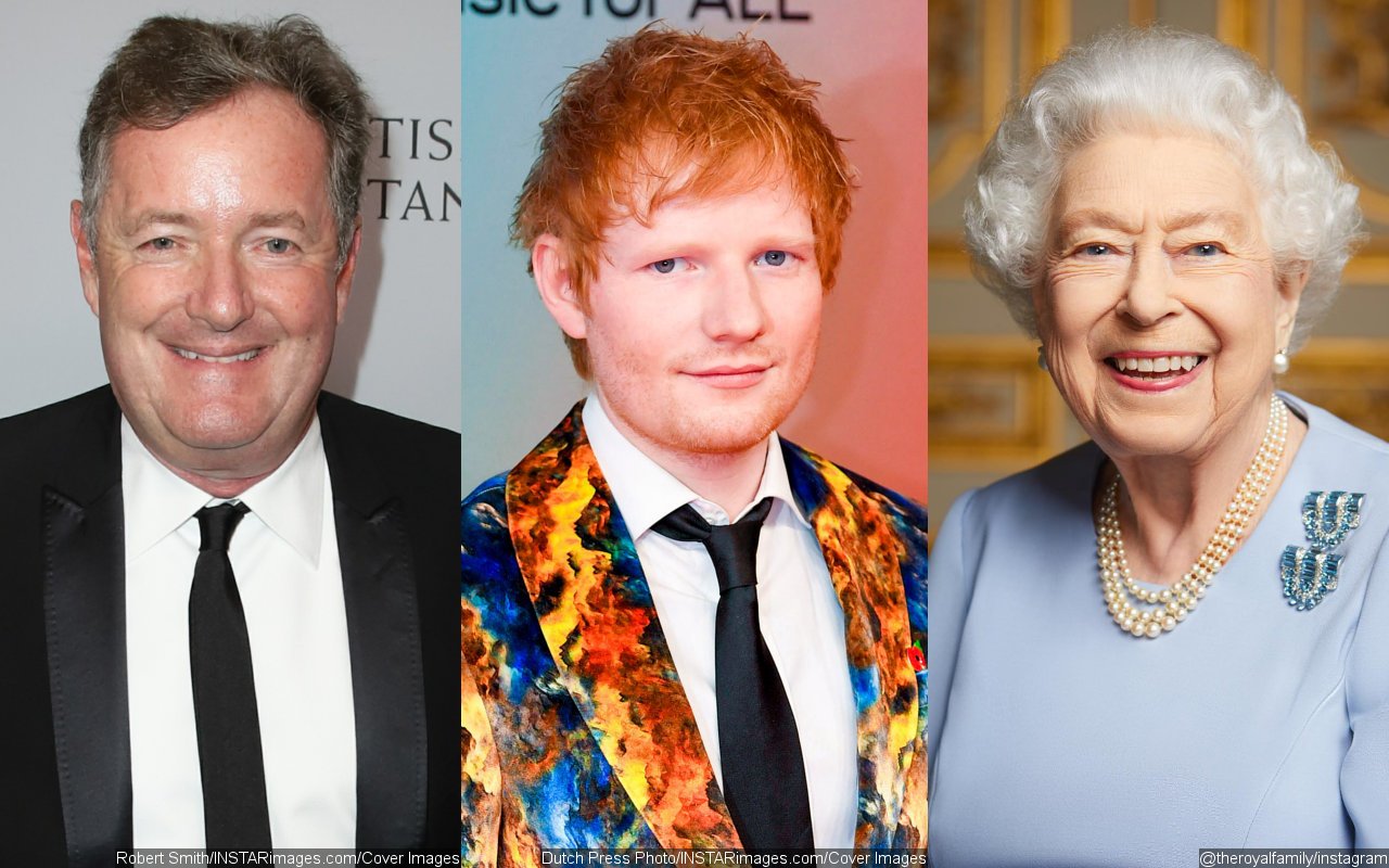 Piers Twitter Account Attacks Ed Sheeran and Queen Elizabeth