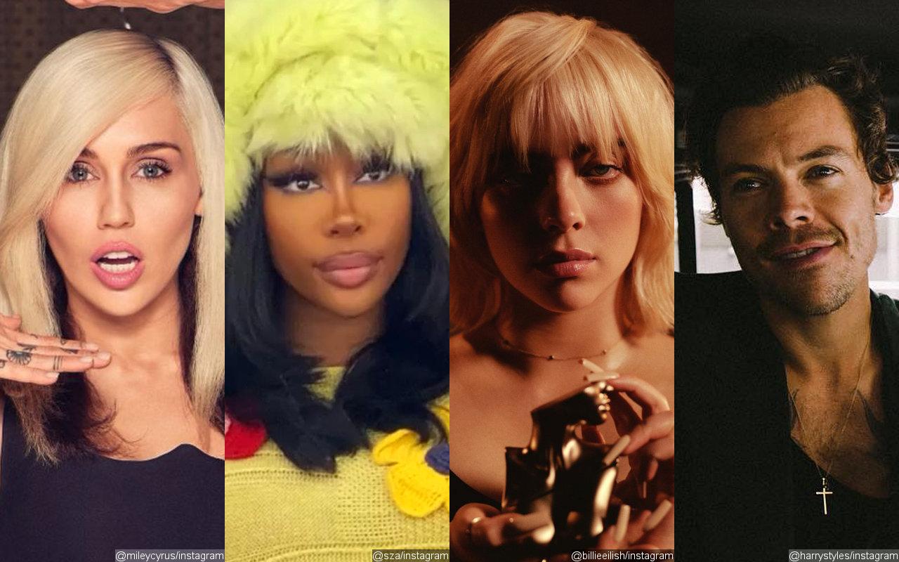Miley Cyrus' Upcoming Album Reportedly Will Feature SZA, Billie Eilish, Harry Styles and More