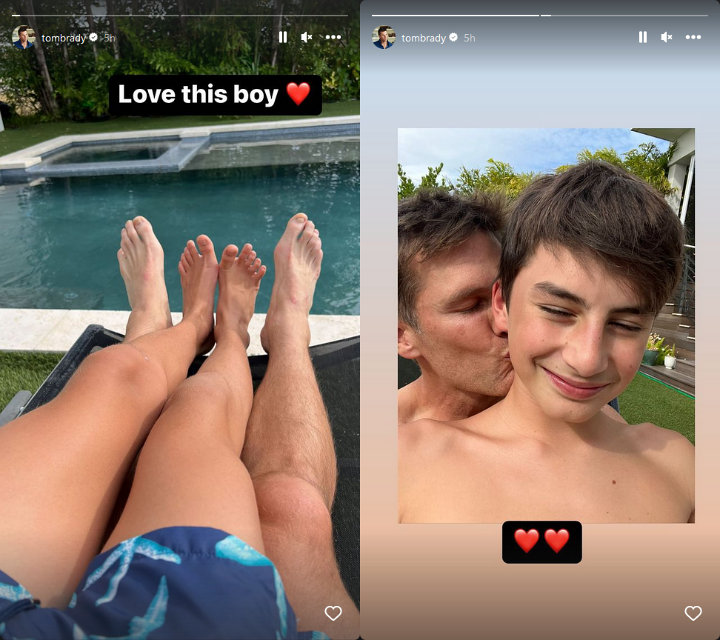 Tom Brady's IG Story