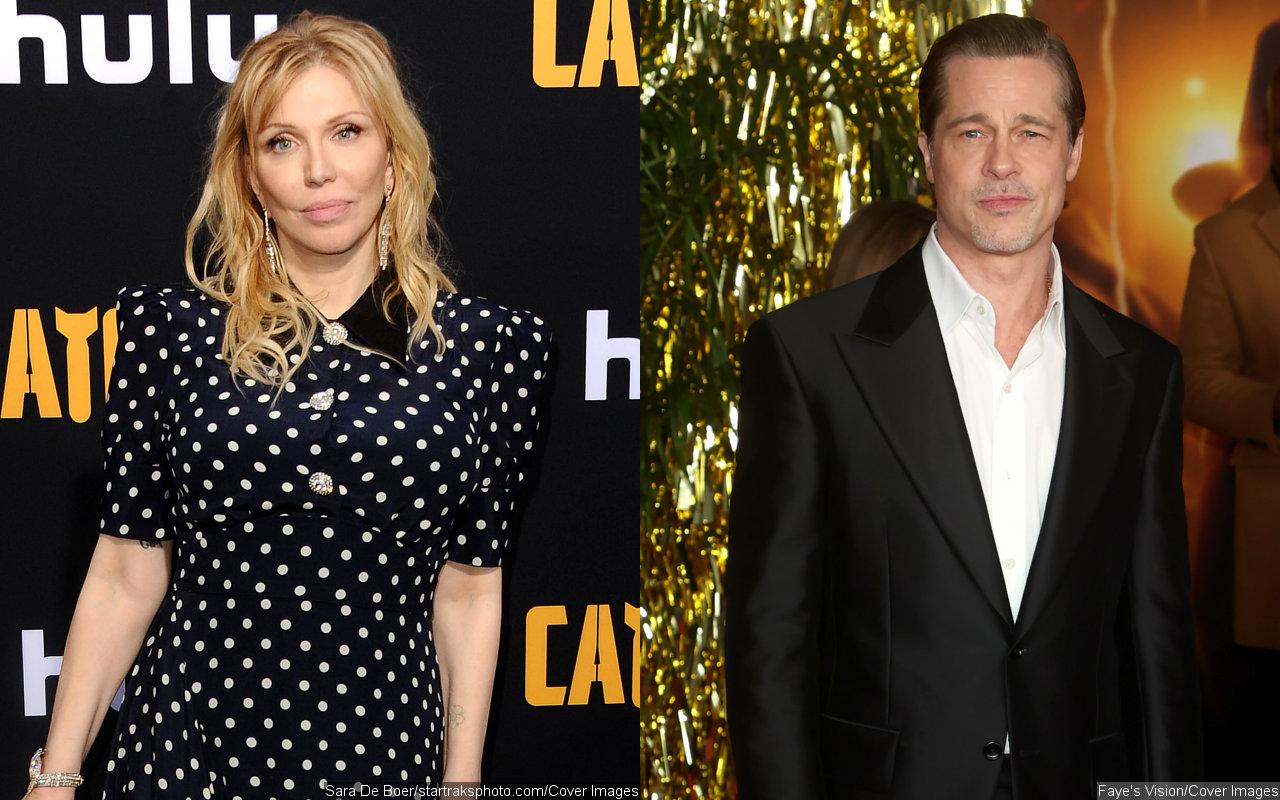 Courtney Love Insists Brad Pitt Had Her Fired from 'Fight Club' Despite Source's Denial
