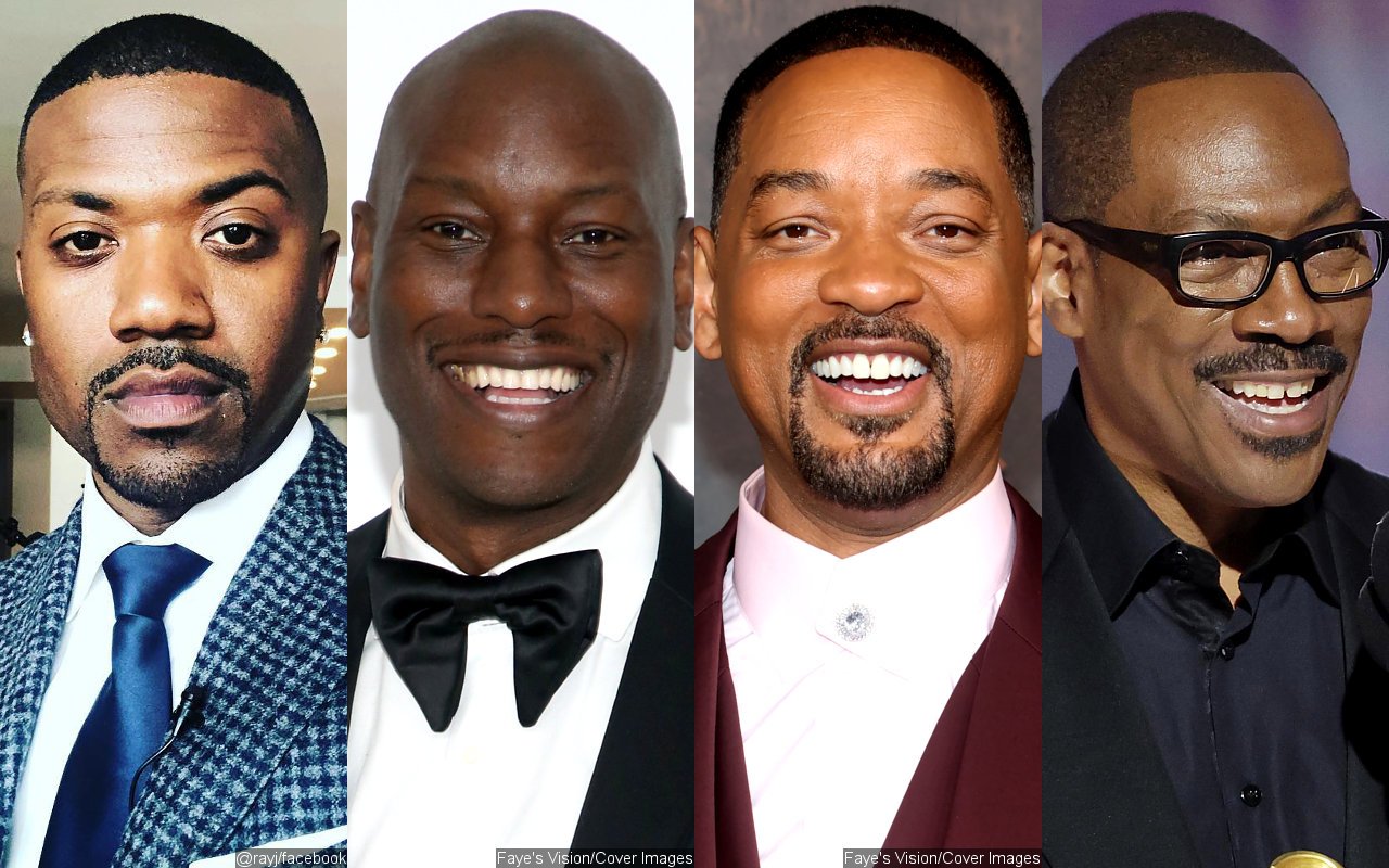 Ray J Calls Out Tyrese for Defending Will Smith From Eddie Murphy's Oscar Slap Joke