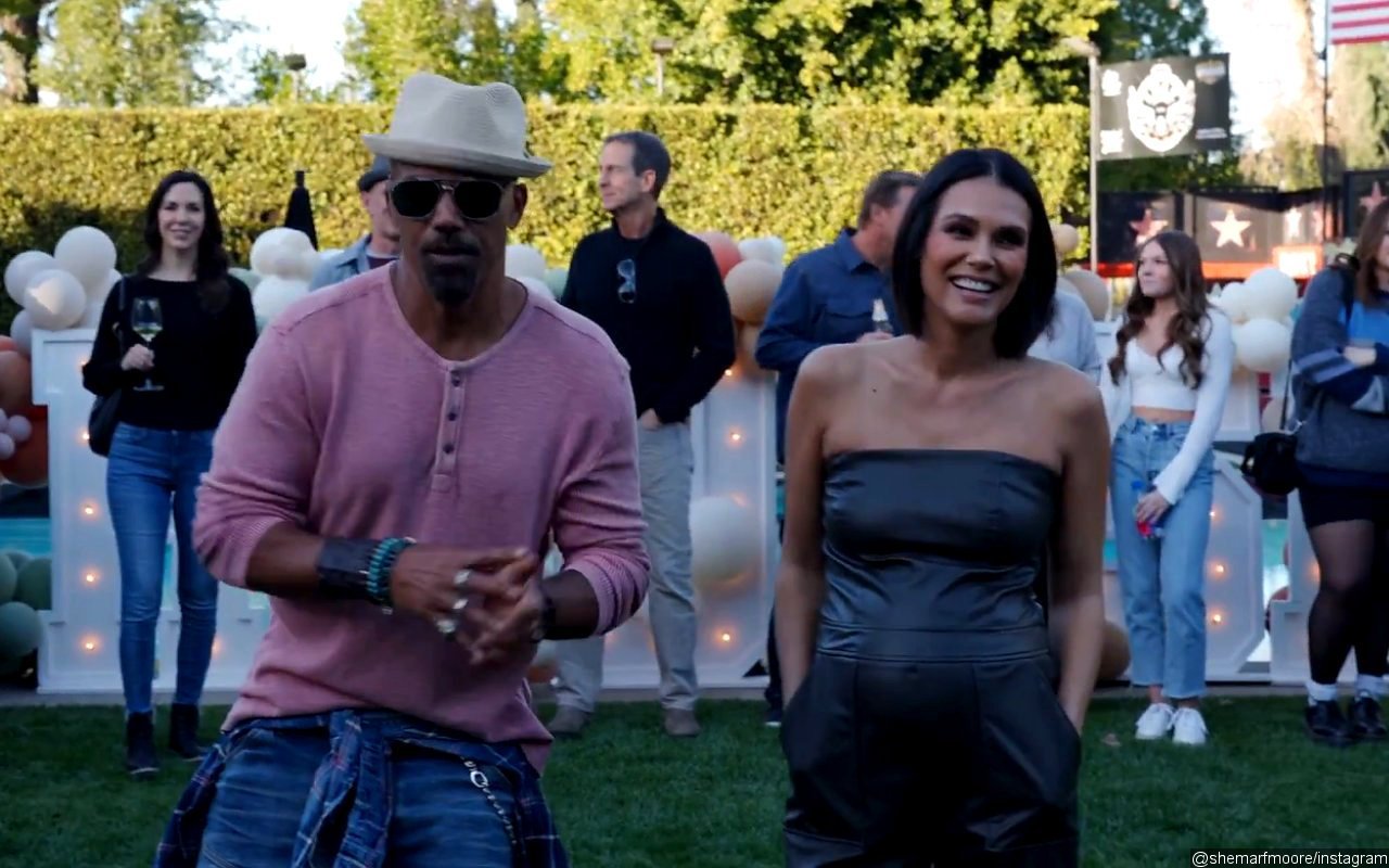 Shemar Moore and Jesiree Dizon