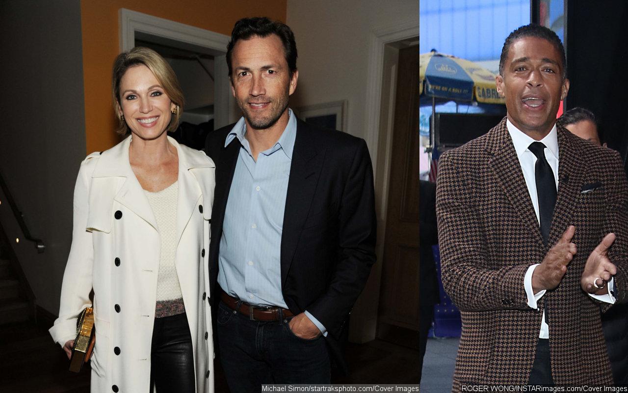 Amy Robach and Ex Andrew Shue Seen at NYC Park Together Amid Her Affair With T.J. Holmes