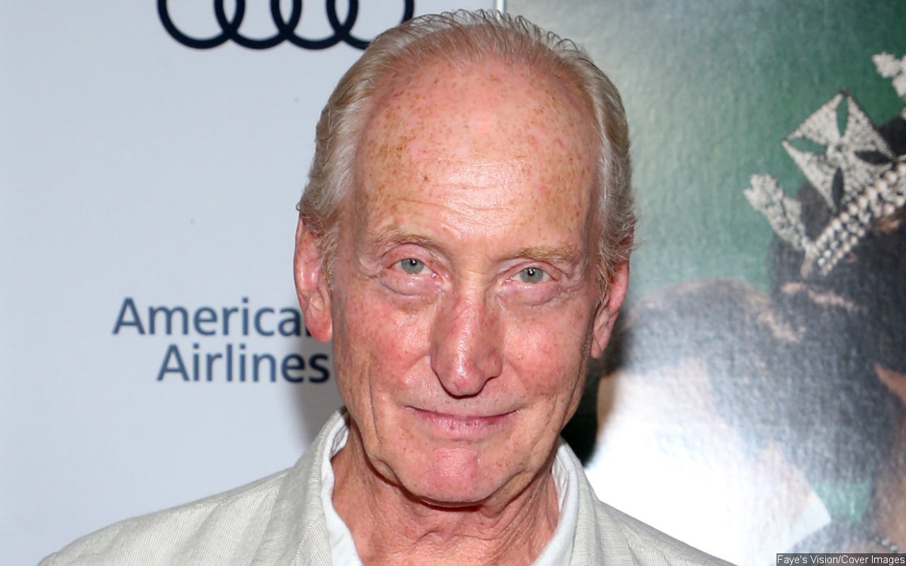 Charles Dance 'Really Pleased' to Live With His Italian Girlfriend Most of the Time