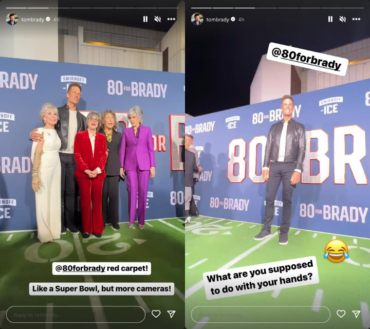 Tom Brady via IG Story