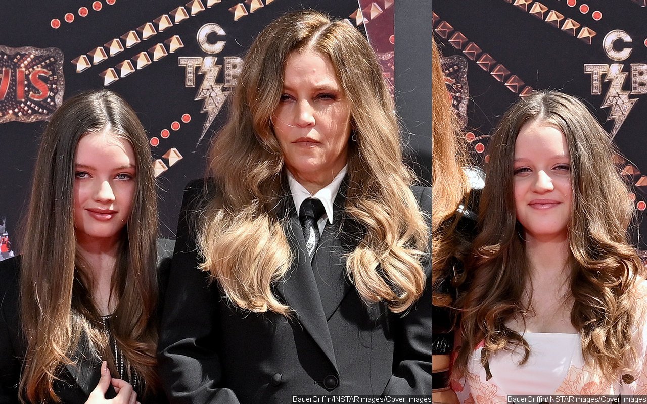 Lisa Marie Presley's Twin Daughters Put on Brave Face in First Public Outing Since Mom's Death