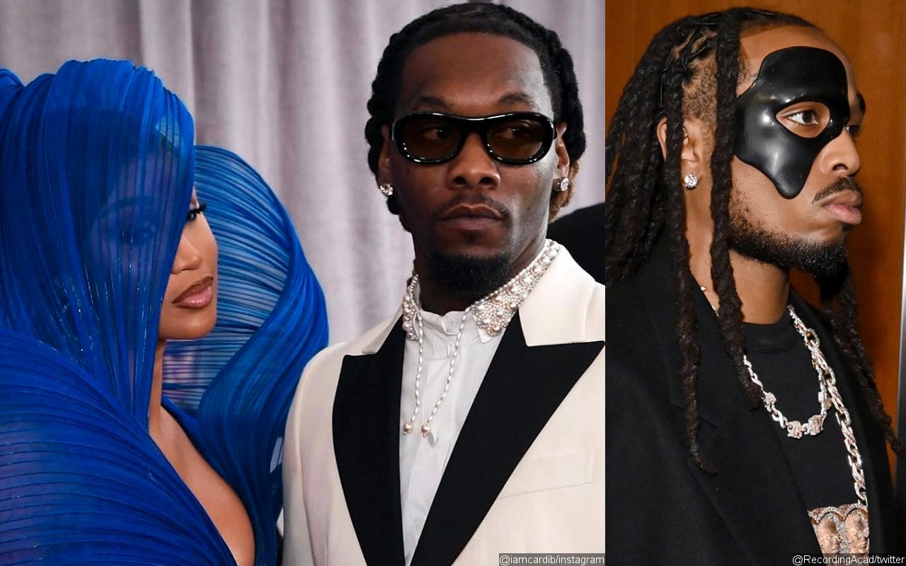 Video of Cardi B Seemingly Yelling at Offset and Quavo at Grammys Emerges Amid 'Fighting' Claim