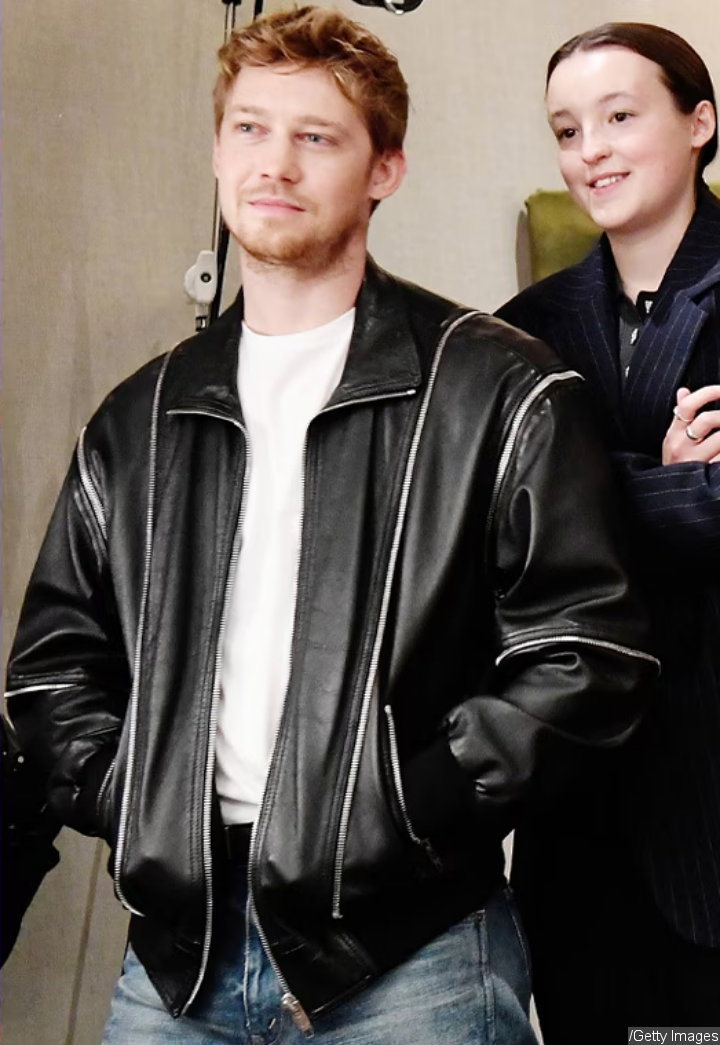 Joe Alwyn in His Leather Jacket