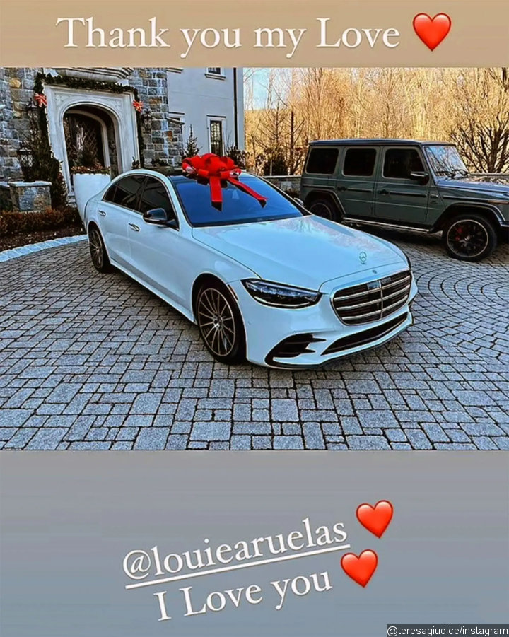 Teresa Giudice's White Benz