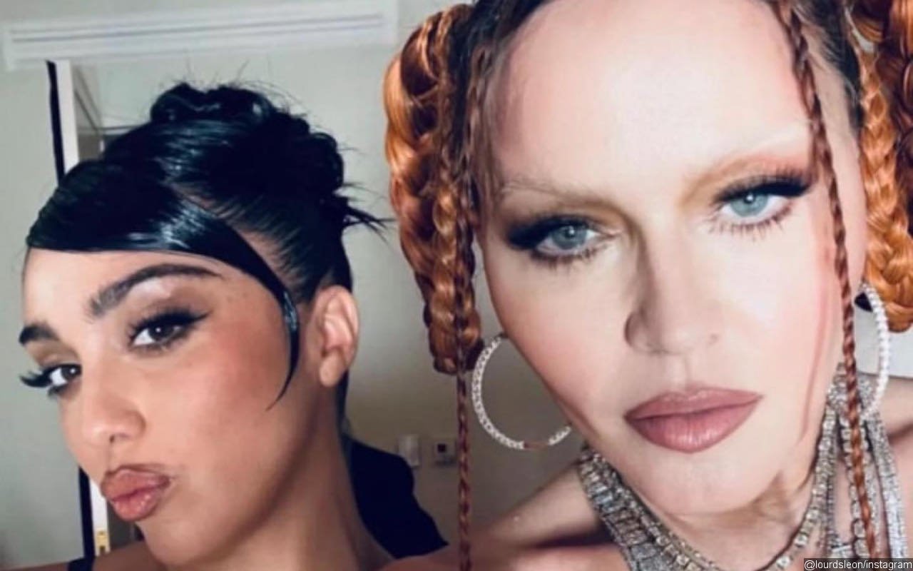 Madonna Flaunts Wrinkle-Free Face as She Poses Next to Daughter Lourdes After Slamming 'Ageism'