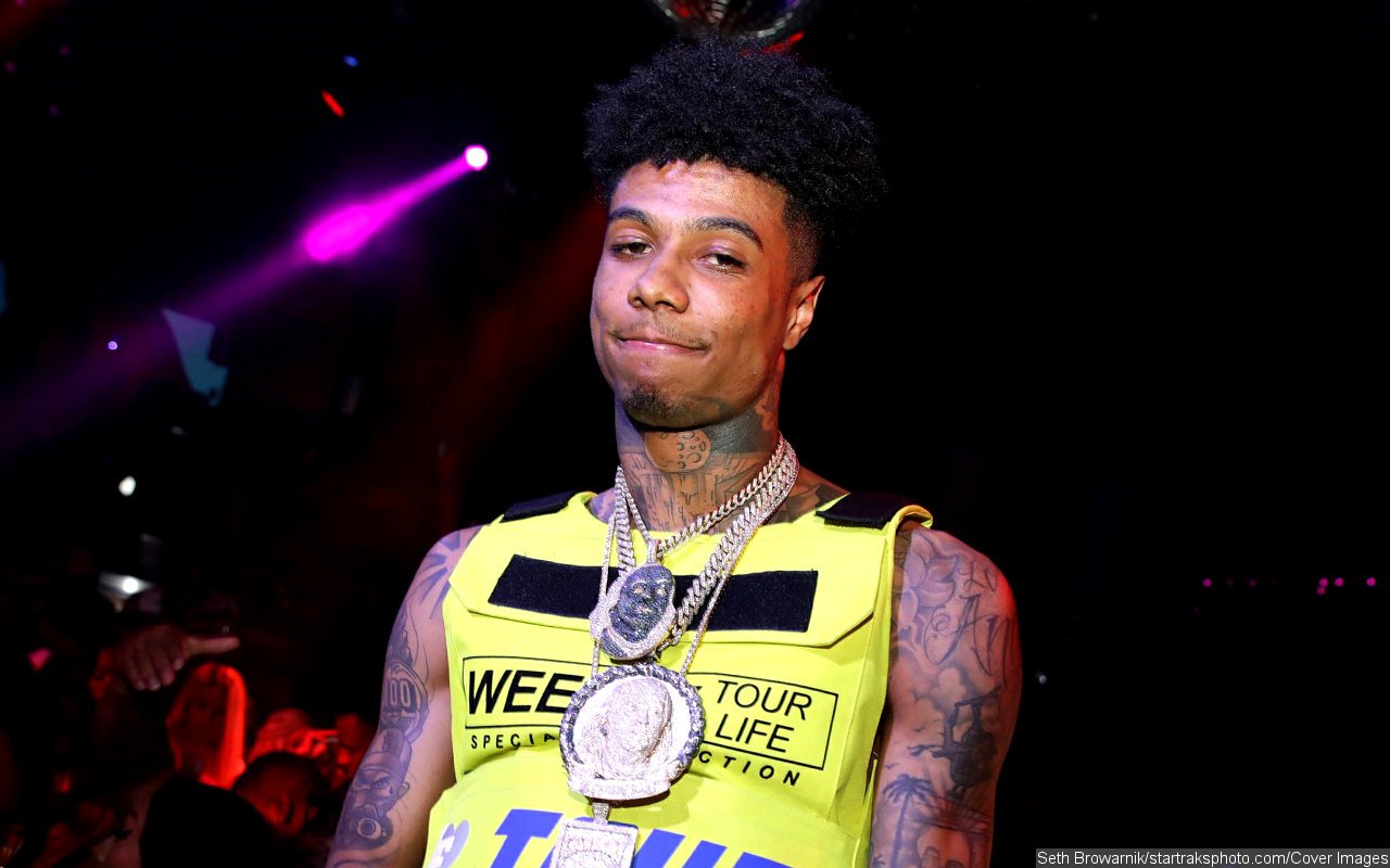 Blueface Becomes Butts of Internet's Jokes as He Struggles to Deadlift
