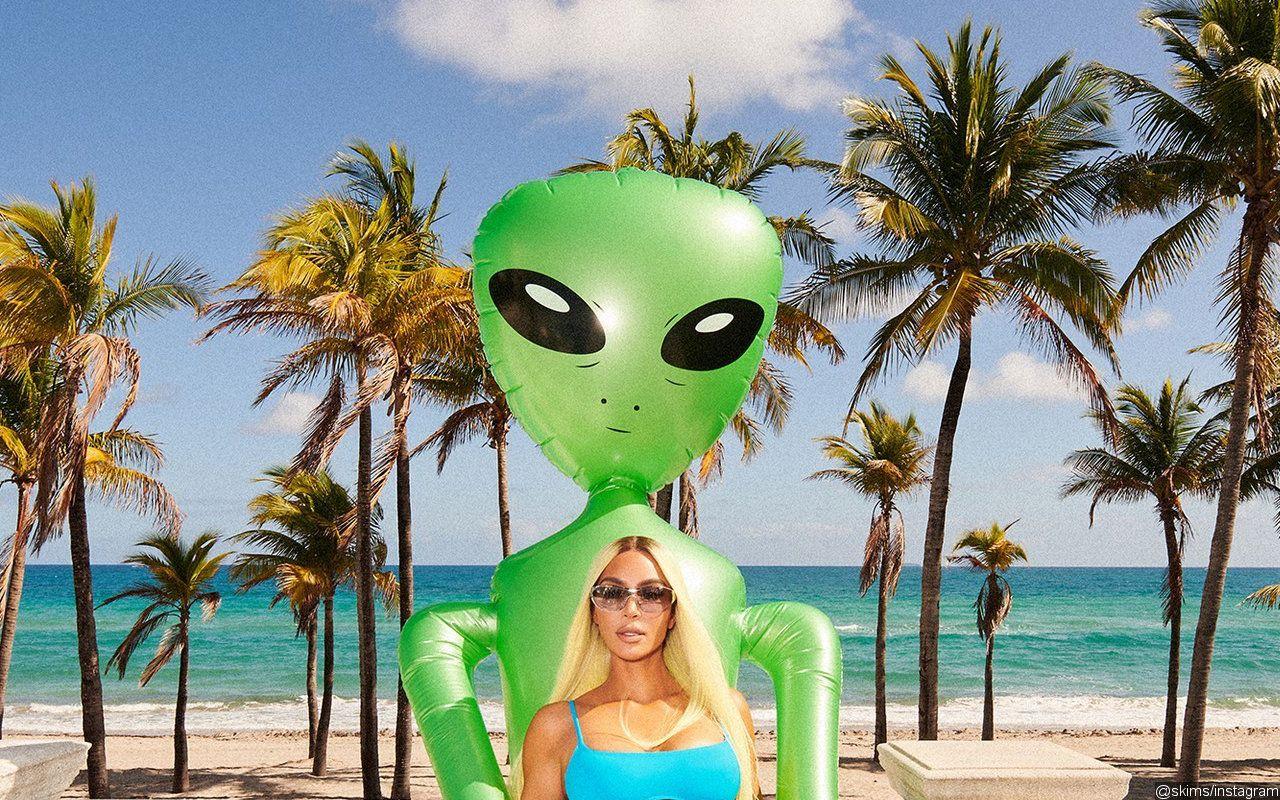 Kim Kardashian Breaks Internet With Alien-Themed Campaign for SKIMS 