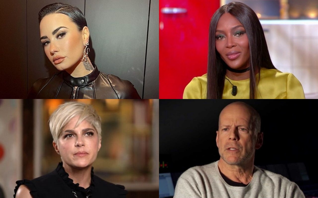 Demi Lovato, Naomi Campbell, Selma Blair Support Bruce Willis' Family After His Dementia Diagnosis