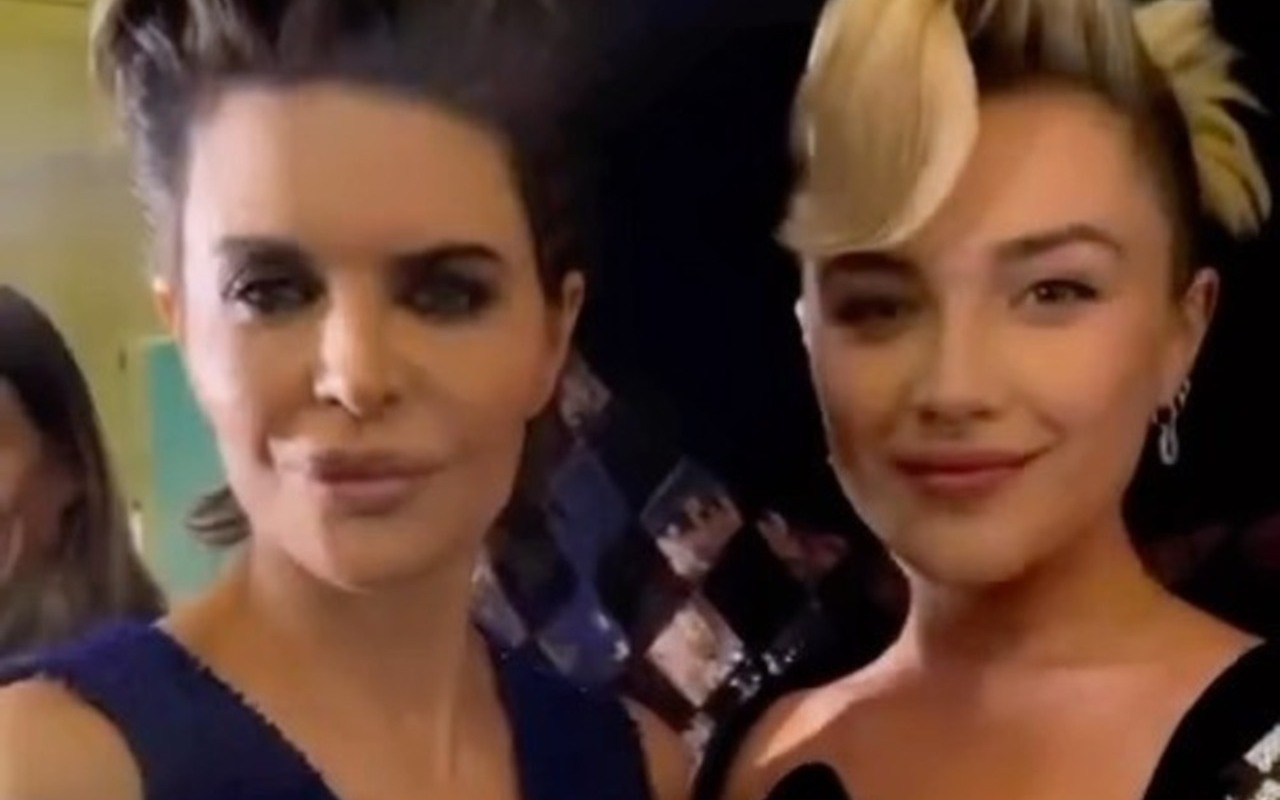 Florence Pugh and Lisa Rinna Finally Meet for First Time After Being Online Friends for 3 Years