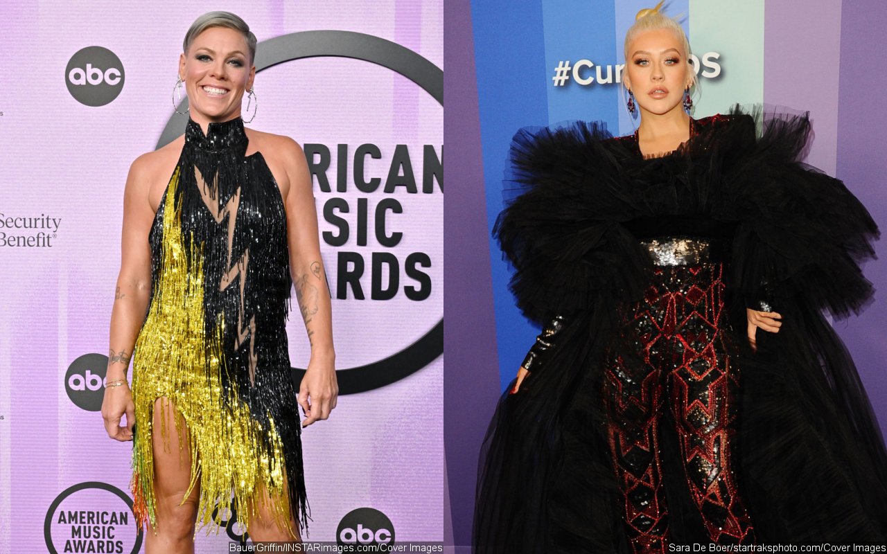 Pink Speaks Out After Being Accused of Shading Christina Aguilera When Talking About 'Lady Marmala'