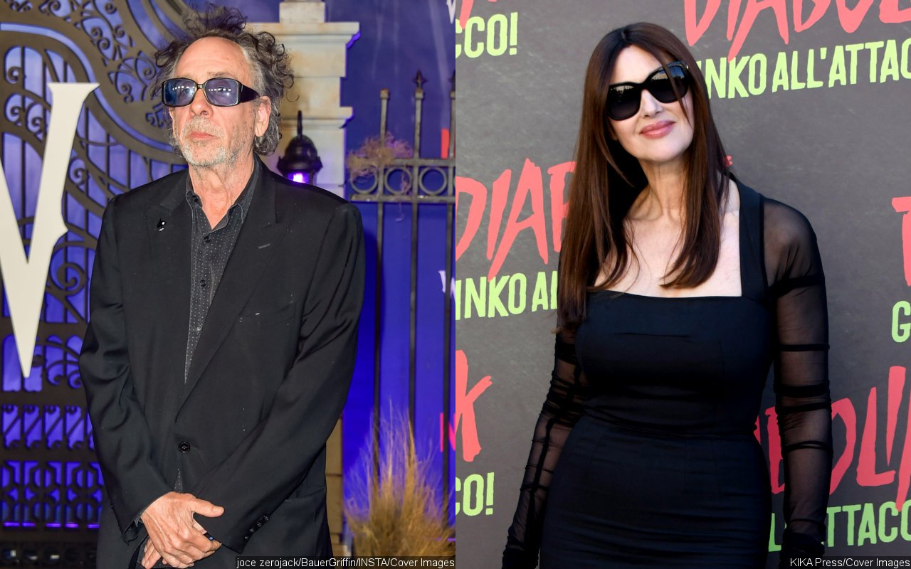 Tim Burton and Monica Bellucci Reportedly Dating for Months Now