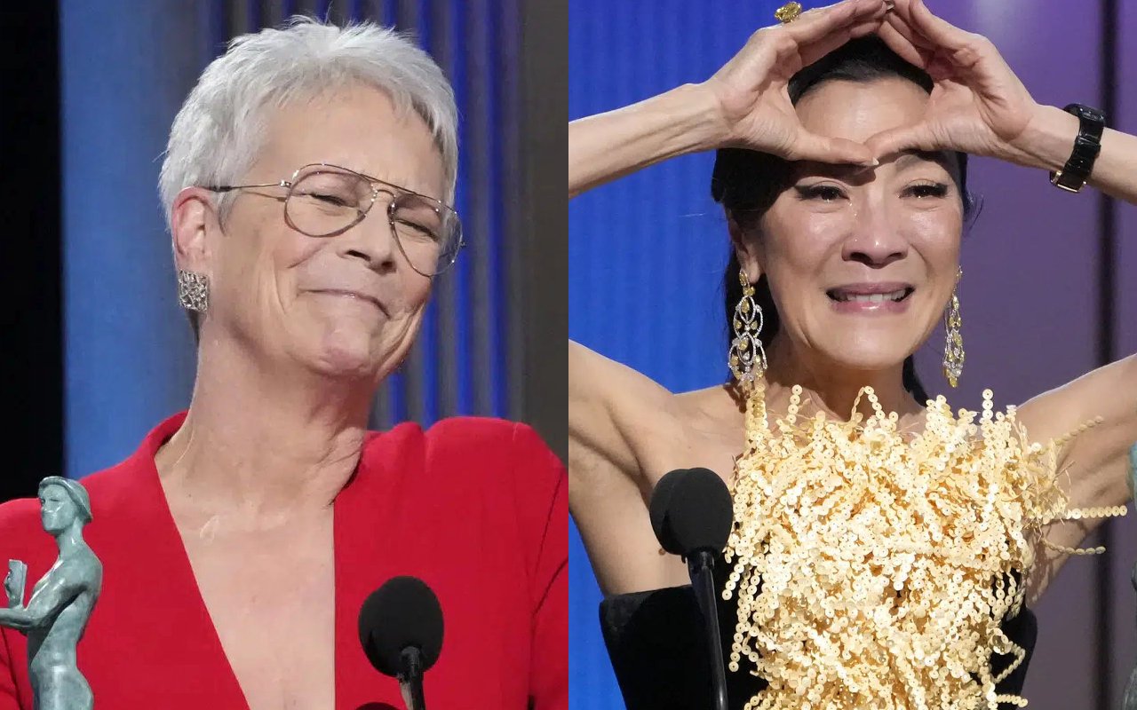SAG Awards 2023: Jamie Lee Curtis Kisses Co-Star Michelle Yeoh as Critics Slam Her 'Ridiculous' Win