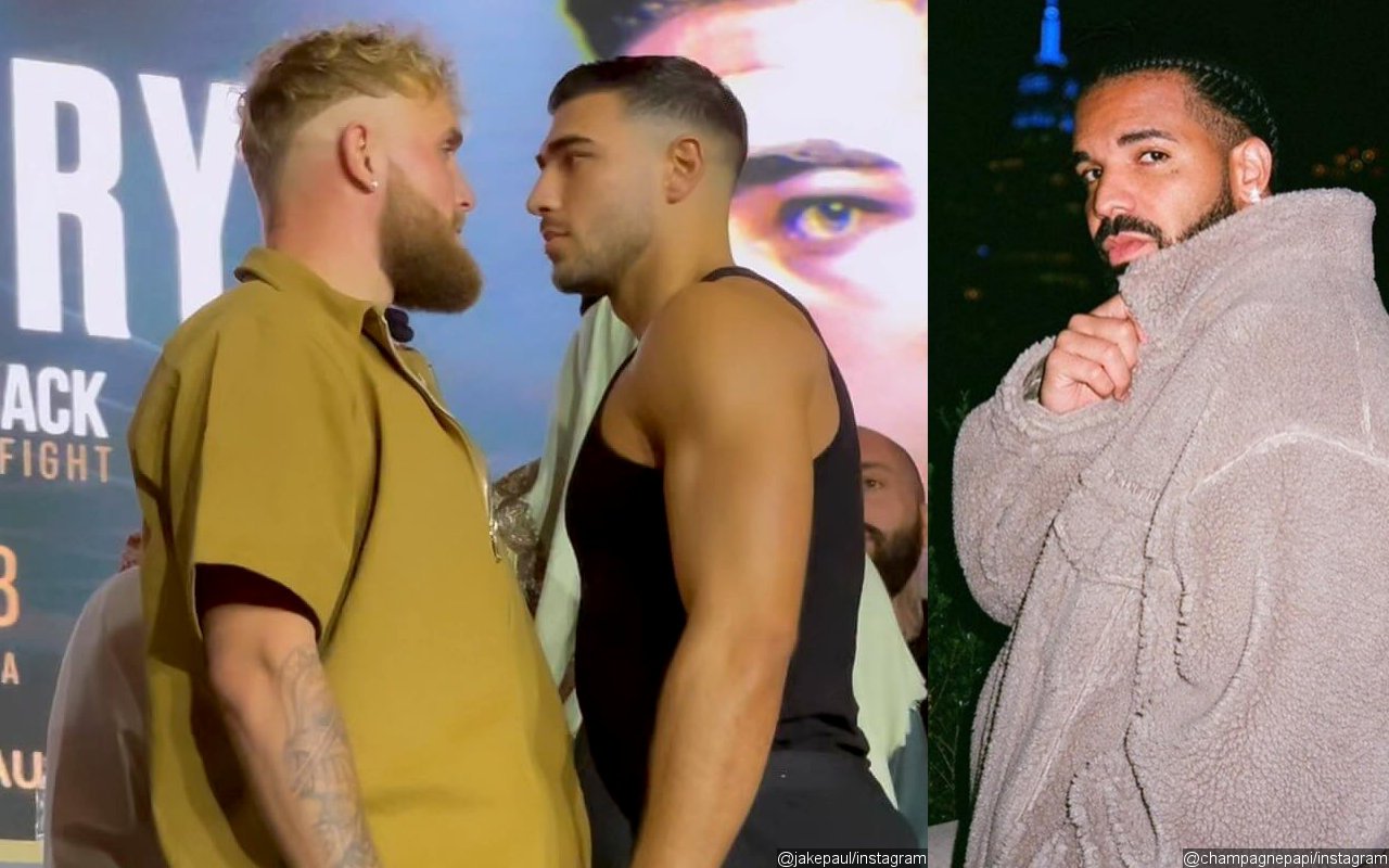 Jake Paul Jokes He's Cursed By Drake Betting on Him to Defeat Tommy Fury