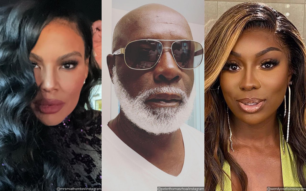 Mia Thornton Gives Receipts of Peter Thomas and Wendy Osefo Getting Dinner Together 