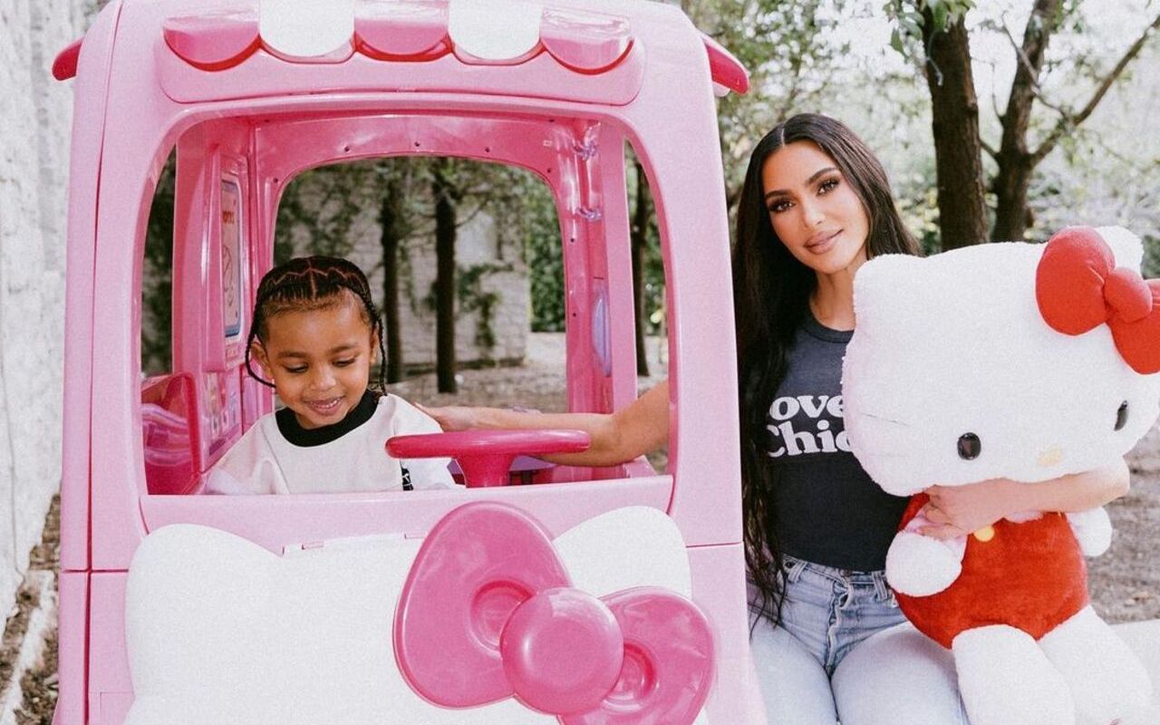 Kim Kardashian Jokingly Takes Back Comment About Son Being 'Cute' After He Punched Her 