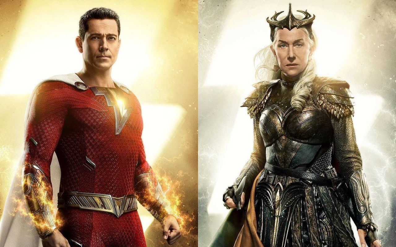 Zachary Levi Calls Helen Mirren 'Trouper' for Pushing Through Despite Injury on Set of 'Shazam! 2'