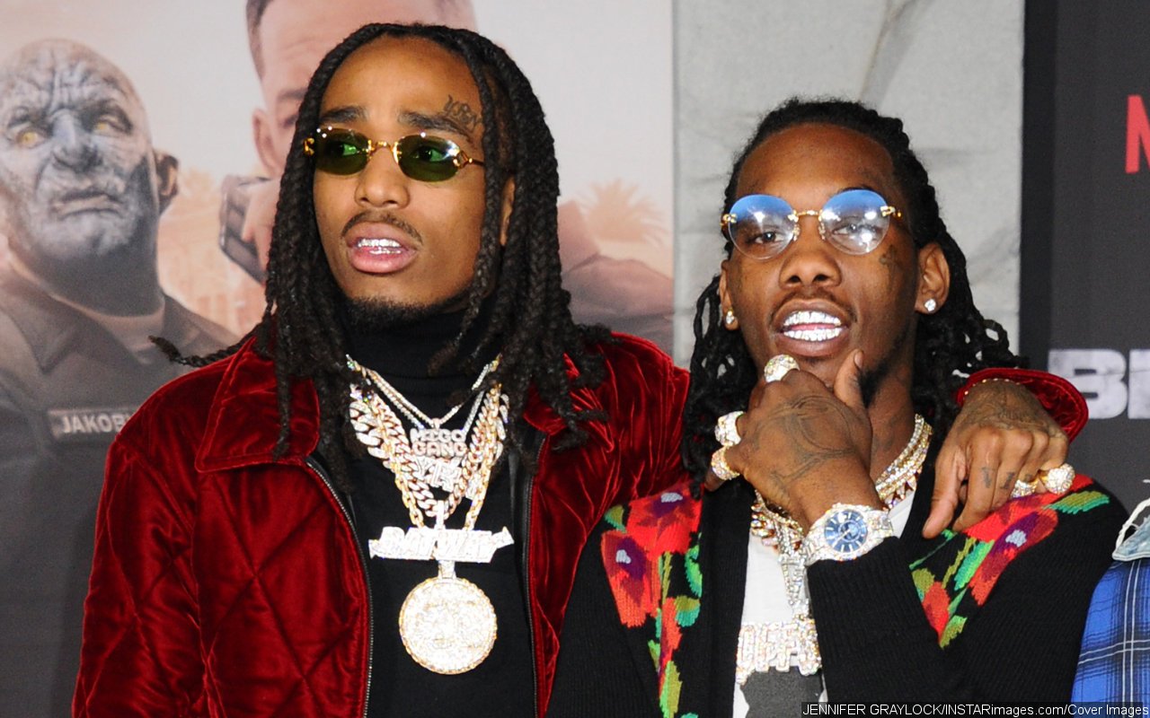 Offset and Quavo Keep Their Distance at NBA Game After Reported Grammys Fight