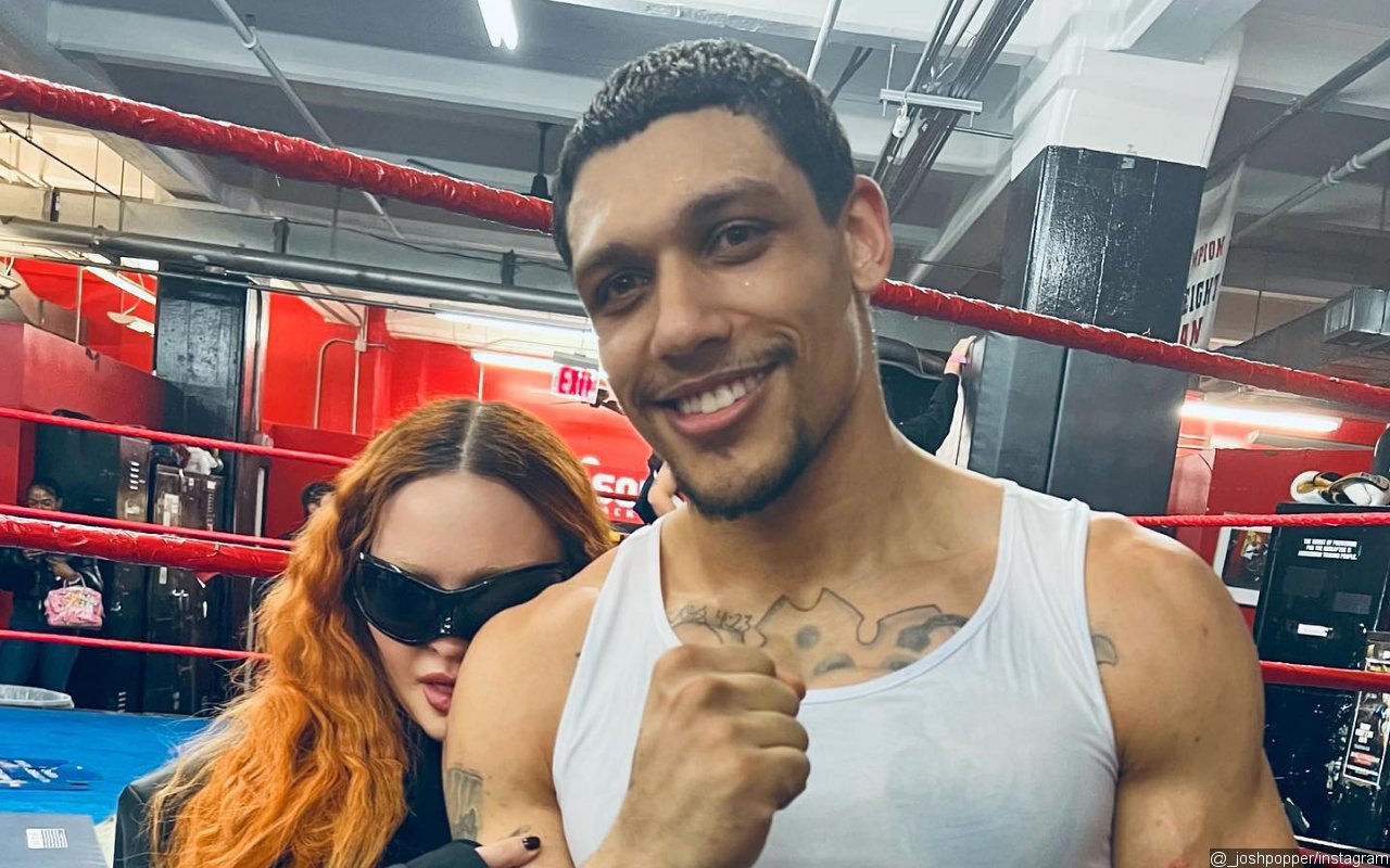 Madonna Confirms Romance With Boxer Josh Popper With Steamy Kissing Selfie