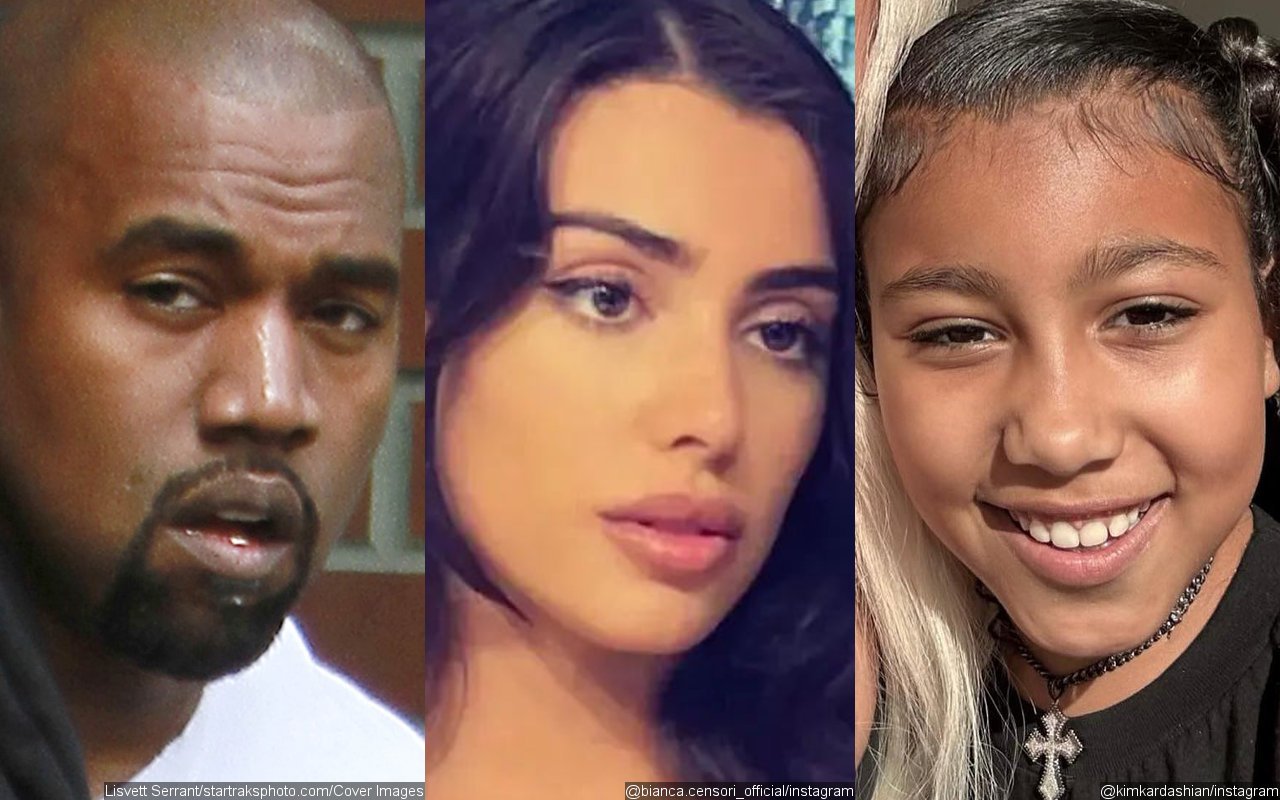 Kanye West Joined by Wife Bianca Censori and Daughter North During Church Service 
