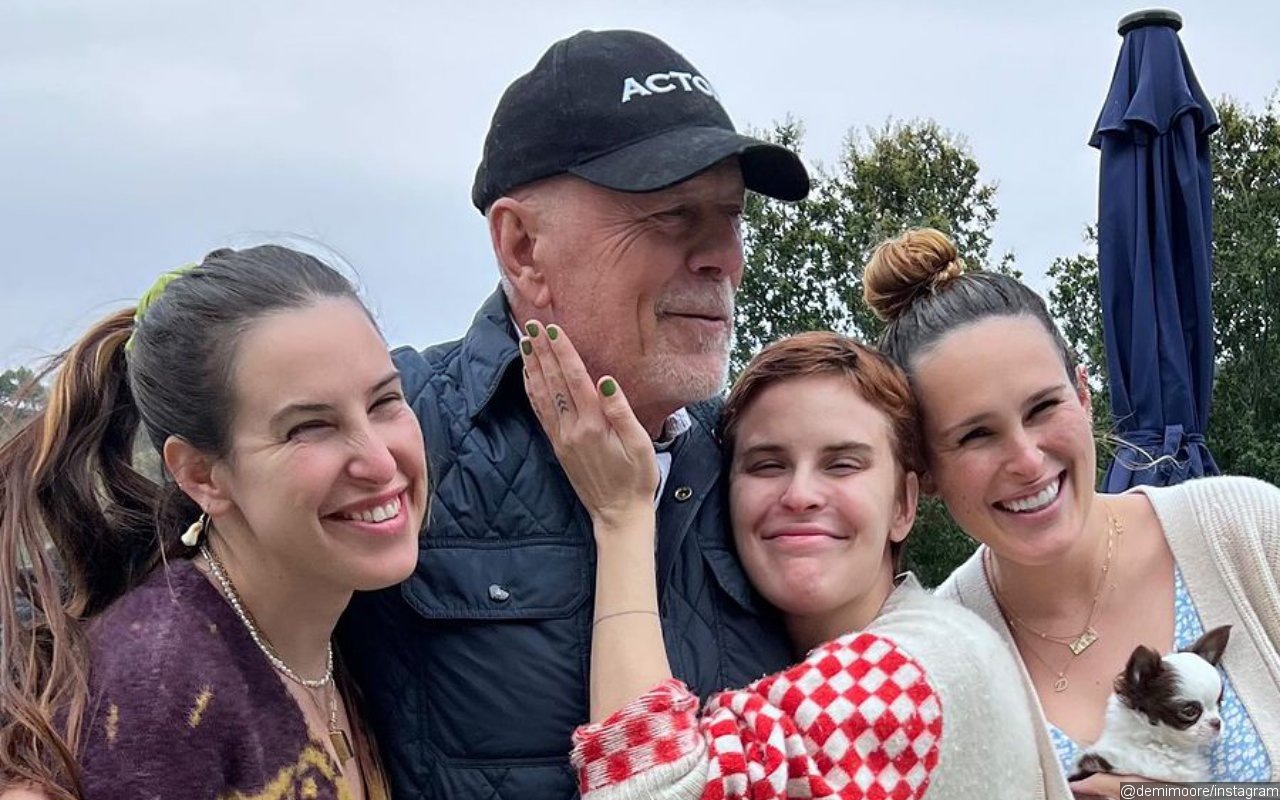 Bruce Willis Looks Upbeat in Video of His Low-Key 68th Birthday Celebration Amid Dementia Battle