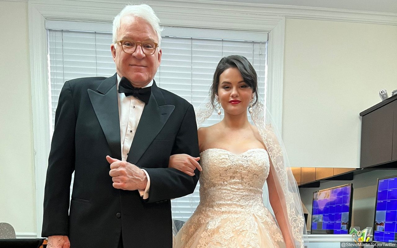 Fans Gush Over Selena Gomez Wearing Wedding Dress While Filming 'Only Murders in the Building' 