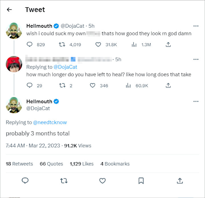 Dodge Cat tweets