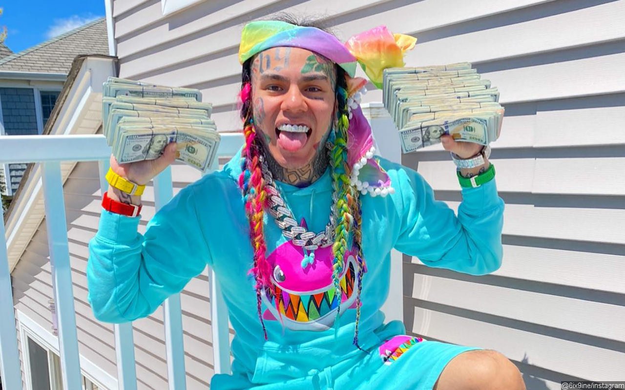 6ix9ine's Baby Mama Finds His Bloody Gym Beatdown 'Embarrassing' for Their Daughter