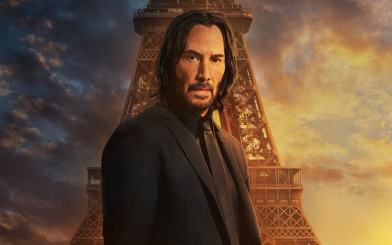 Keanu Reeves Says 'Shotgun' Is 'Awesome' After Filming 'John Wick: Chapter 4' 