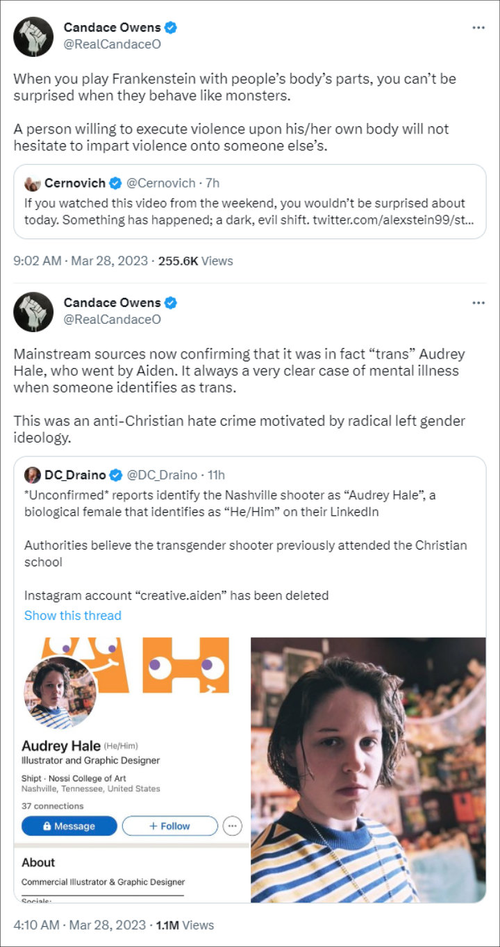 Candace Owens' Tweets