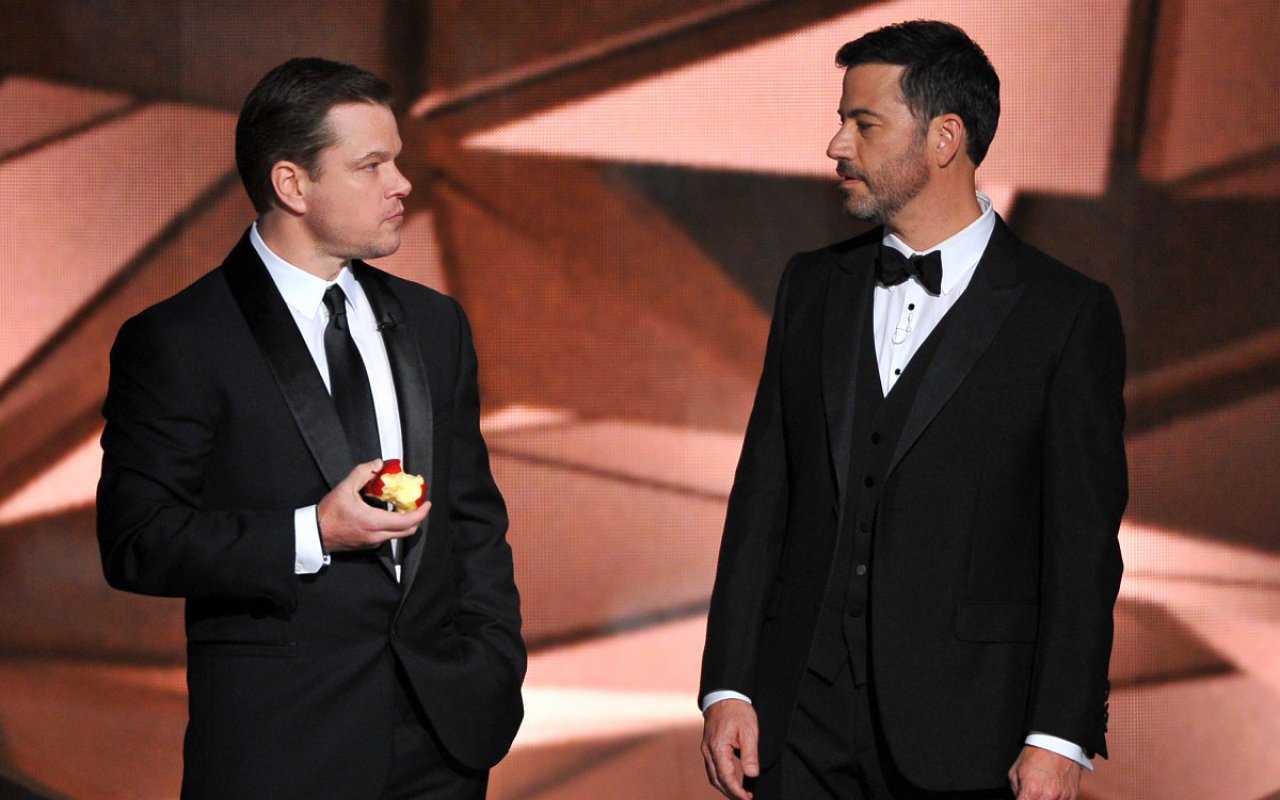 Matt Damon Refuses to End 'Feud' With Jimmy Kimmel: 'He's a Terrible Human Being'