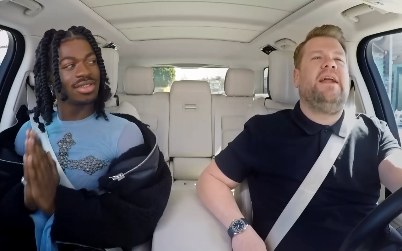 Lil Nas X Reveals Why He Doesn't Date Celebs on 'Carpool Karaoke' 