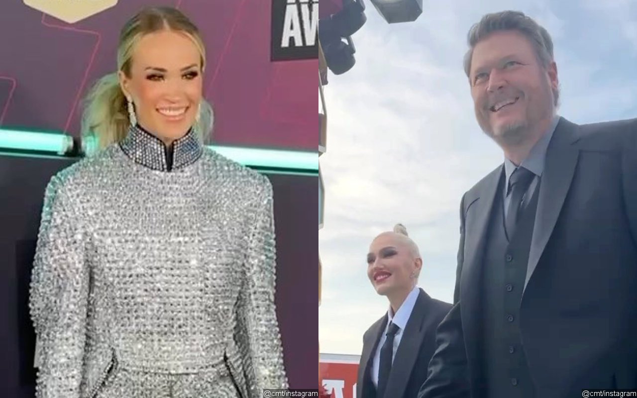 CMT Awards 2023: Carrie Underwood Dazzles, Blake Shelton and Gwen Stefani Are Twinning on Red Carpet