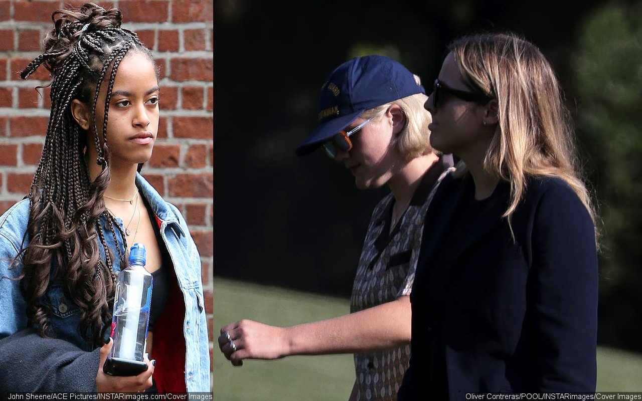 Malia Obama Seen Hanging Out With President Biden's Grandkids