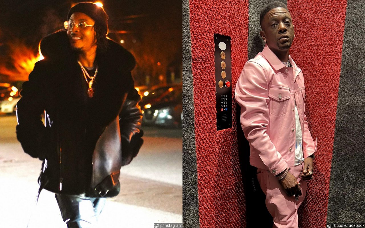 T.I. & Boosie BadAzz Spotted Chatting Up at Airport After Ending Their Feud