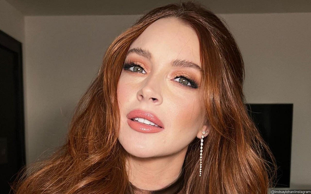 Lindsay Lohan Oozes Pregnancy Glow at Her Baby Shower