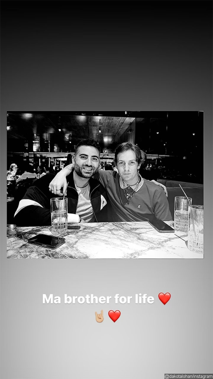 Dakota Lohan's Instagram Story photo