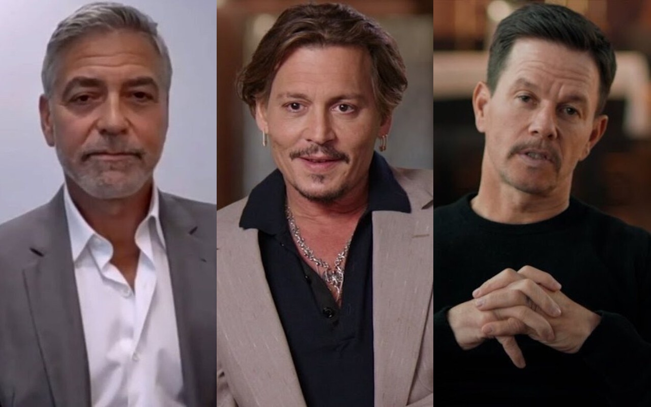 George Clooney Disses Johnny Depp and Mark Wahlberg for Turning Down 'Ocean's Eleven'