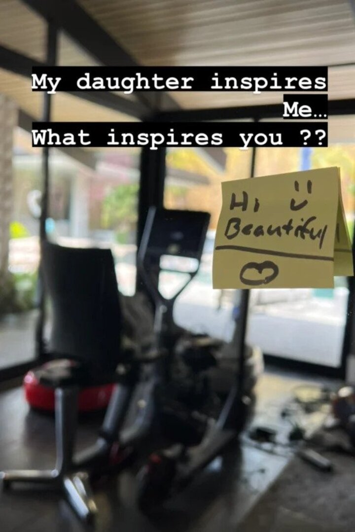 Jeremy Renner's daughter leaves a heartwarming note for dad
