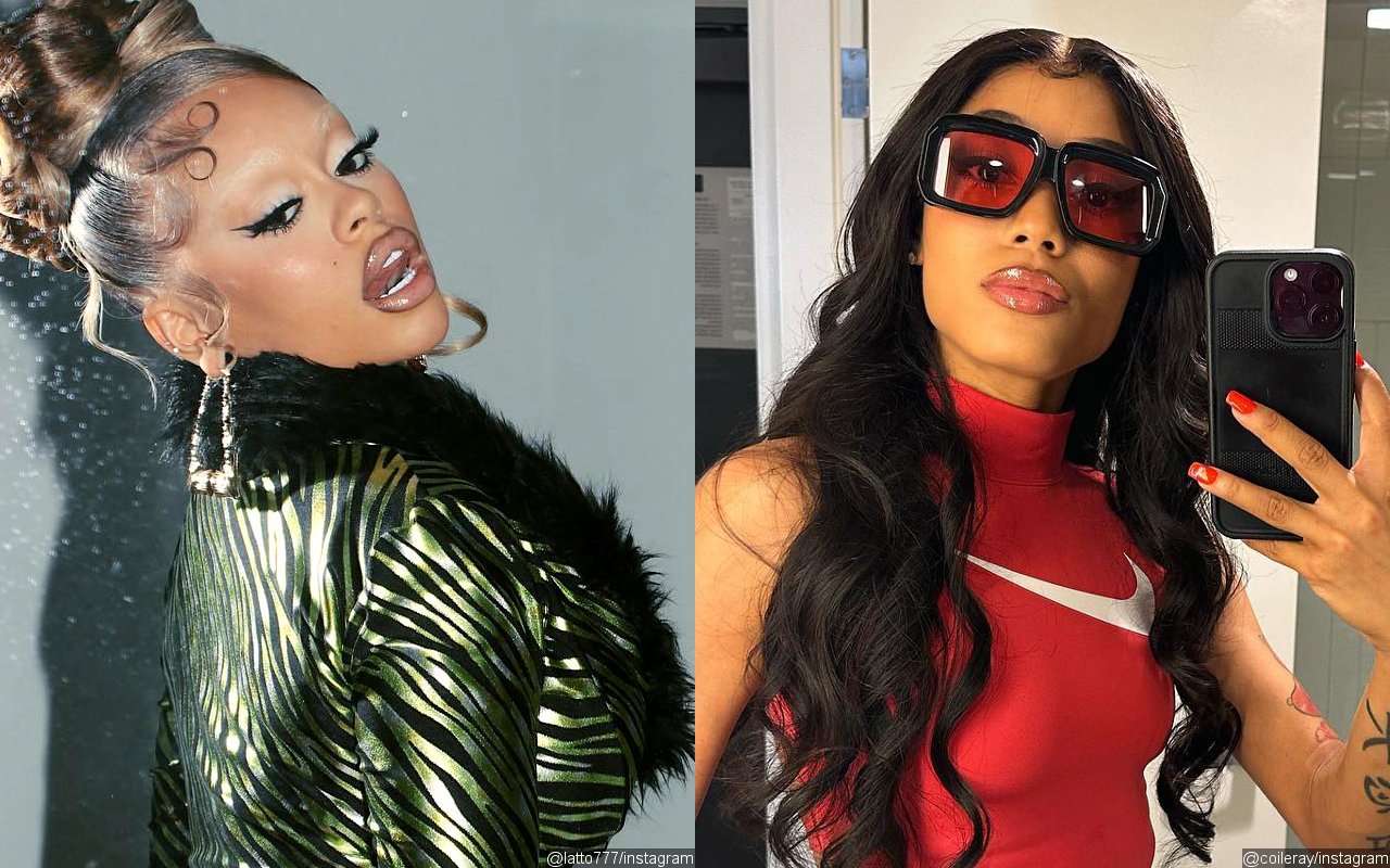 Latto Shows Love to Coi Leray at Coachella After Accused of Body-Shaming Her