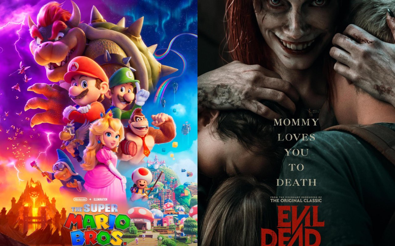 'Super Mario Bros.' Unfrightened by 'Evil Dead Rise' at Box Office