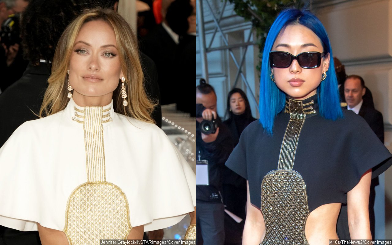 Olivia Wilde Shares Thoughts on Rocking Same Gown With Margaret Zhang ...